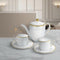 Charles Millen Signature Fine Bone China Collection Vogue Series 3 Piece Entrée Tea Set, Renaiss