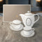 Charles Millen Signature Fine Bone China Collection Vogue Series 3 Piece Entrée Tea Set, Ritz