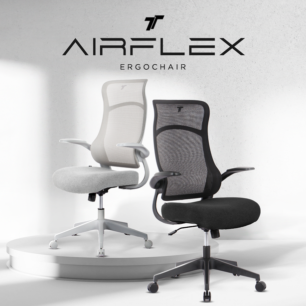 TTRacing AIRFLEX Office Chair - Ashy Grey