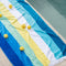 Luxury Designer Towel Azure Stripe Heritage Collection by Robinsons