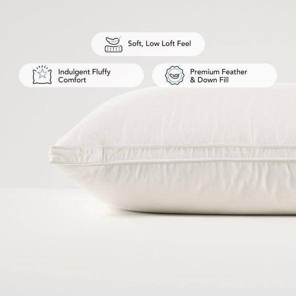 CloudLight FeatherSoft Down Pillow - Heritage Collection by Robinsons