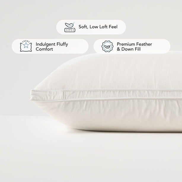 CloudLight FeatherSoft Down Pillow - Heritage Collection by Robinsons