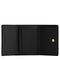 Coach Card Holder Wallet In Signature Canvas in Walnut/ Black CZ034