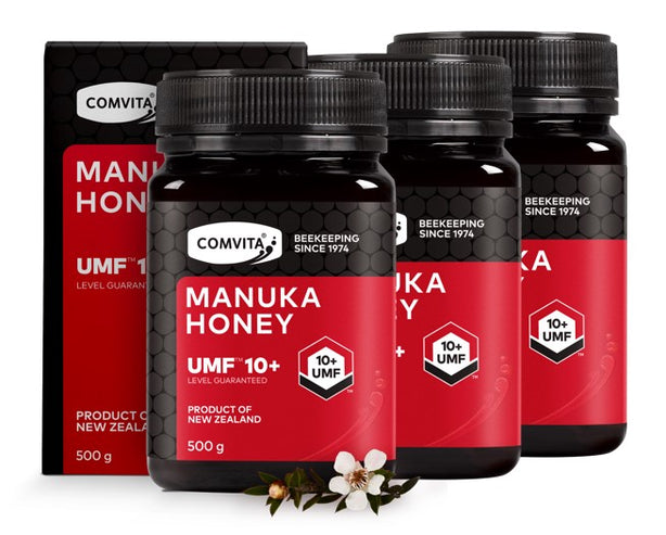 Comvita UMF™ 10+ Manuka Honey 500g (Bundle of 3)