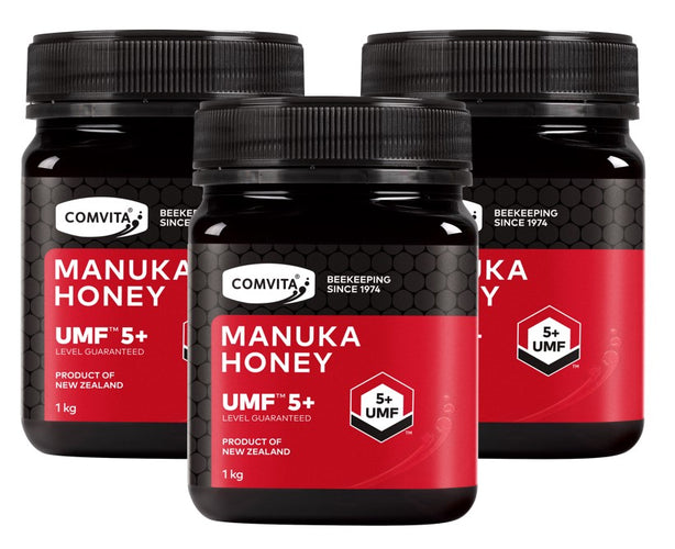 Comvita UMF™ 5+ Manuka Honey 1kg (Bundle of 3)