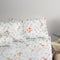 Cool Bamboo Clementine Garden Printed Fitted Sheet Set Hotel Collection by Robinsons