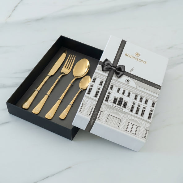 Robinsons Stainless Steel 4-Piece Cutlery Set