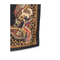 Brown Silk Paisley Print Scarf