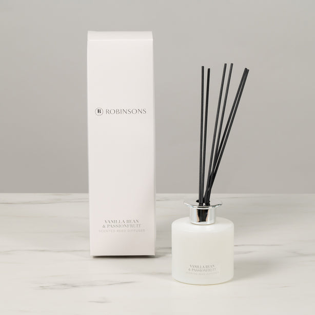Vanilla Bean & Passionfruit Reed Diffuser 200ml by Robinsons