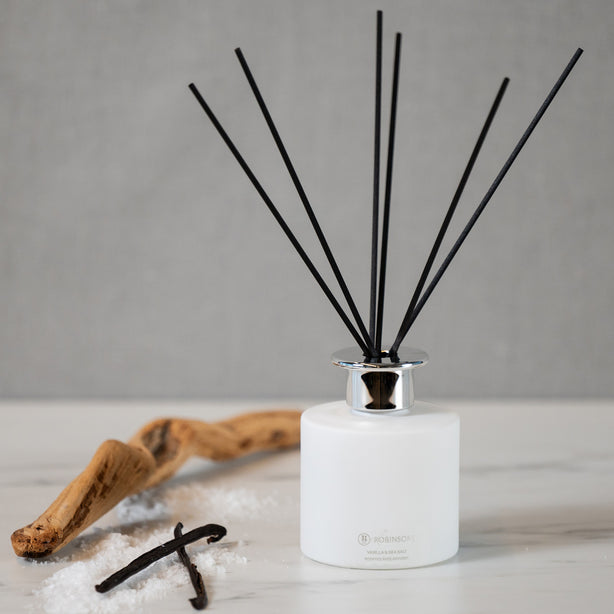 Vanilla & Sea Salt Reed Diffuser 200ml by Robinsons