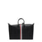 Pebble Grain Duffle Bag - Black
