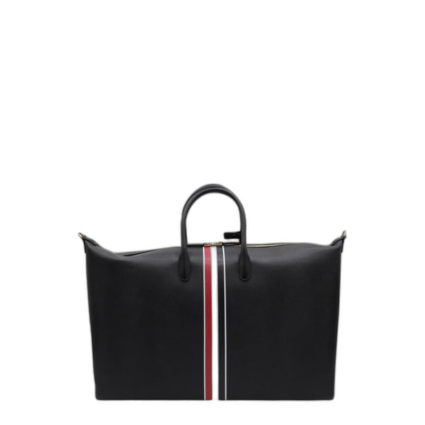 Pebble Grain Duffle Bag - Black