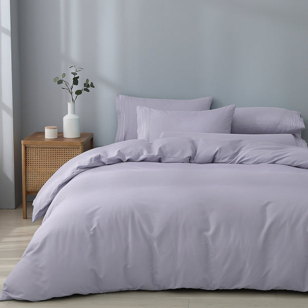 Robinsons Silky Soft Embroidered Microfibre Bed Sheet Set Core Collection