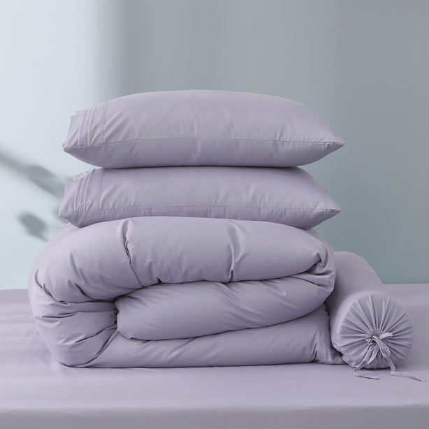 Robinsons Silky Soft Embroidered Microfibre Bed Sheet Set Core Collection