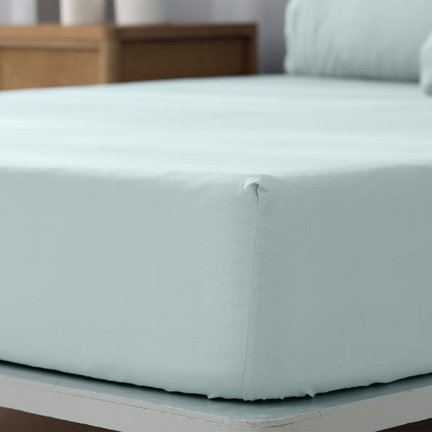 Robinsons Silky Soft Embroidered Microfibre Fitted Sheet Set Core Collection