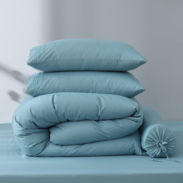 Robinsons Silky Soft Embroidered Microfibre Bed Sheet Set Core Collection