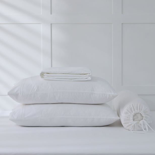Royale 1000TC Embroidered Fitted Sheet Set Hotel Collection by Robinsons