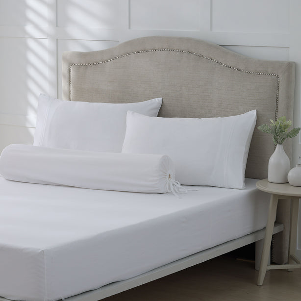 Royale 1000TC Embroidered Fitted Sheet Set Hotel Collection by Robinsons