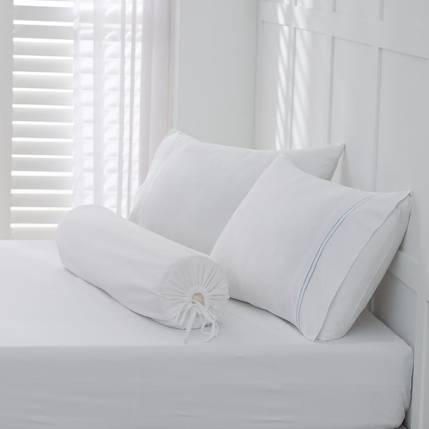 Royale 1000TC Embroidered Fitted Sheet Set Hotel Collection by Robinsons