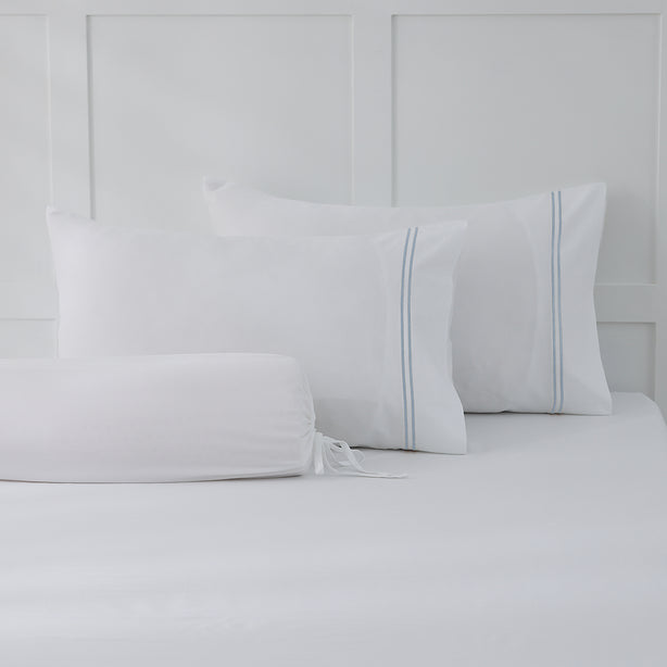 Royale 1000TC Embroidered Fitted Sheet Set Hotel Collection by Robinsons