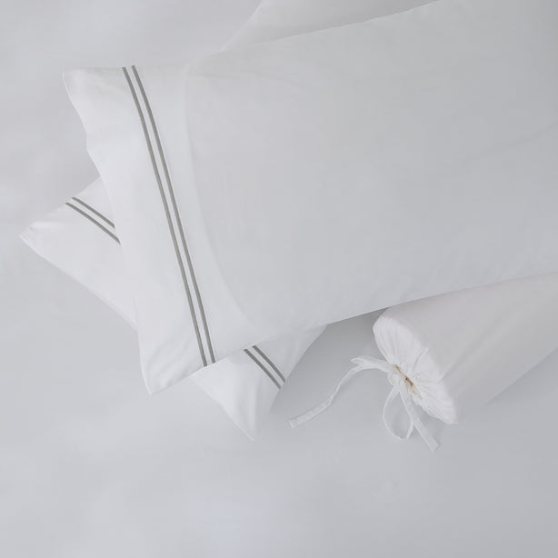 Royale 1000TC Embroidered Fitted Sheet Set Hotel Collection by Robinsons