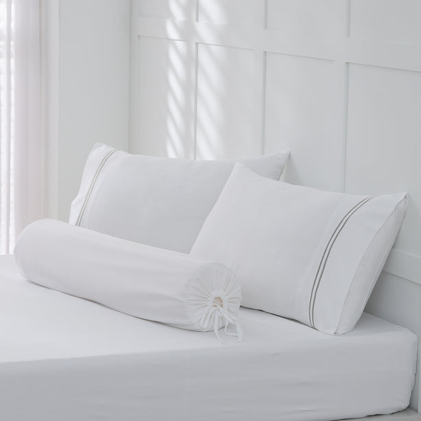 Royale 1000TC Embroidered Fitted Sheet Set Hotel Collection by Robinsons