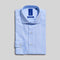 Highr, Light Blue Twill, Long Sleeve Shirt