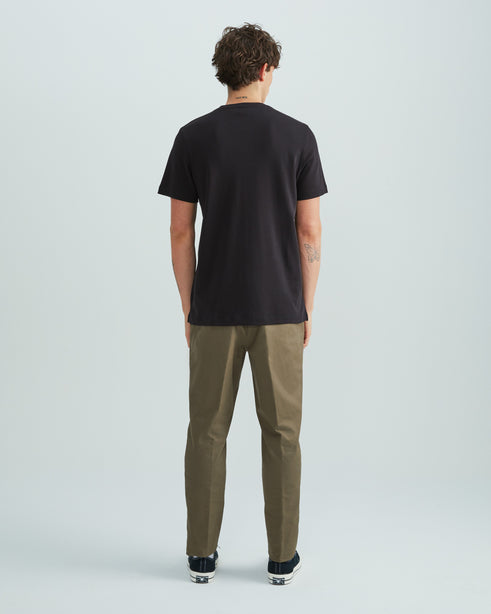 Highr, Black, Pima Cotton Tee