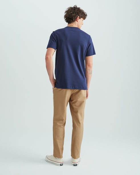 Highr, Navy, Pima Cotton Tee