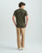 Highr, Dark Olive, Pima Cotton Tee