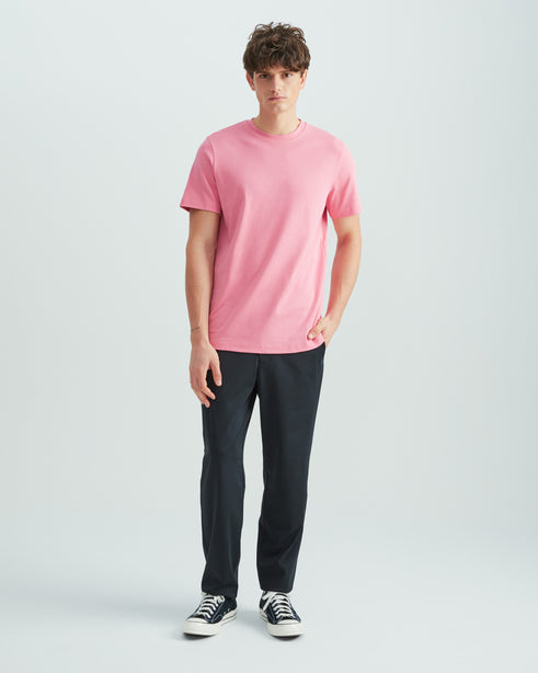 Highr, Light Red, Pima Cotton Tee