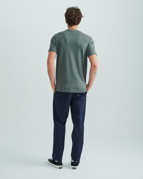 Highr, Sage Green, Pima Cotton Tee
