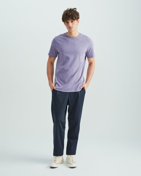 Highr, Purple, Pima Cotton Tee
