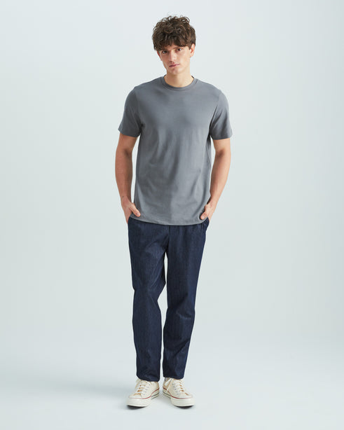 Highr, Dark Grey, Pima Cotton Tee