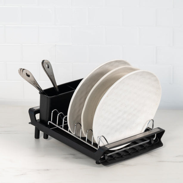 Expandable Dish Drying Rack (Kitchen Rack, Cutlery Holder) - Robinsons Exclusives