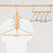 Space Saving Wardrobe Pant & Top Hanger Twin Pack (Closet Organiser) - Robinsons Exclusives