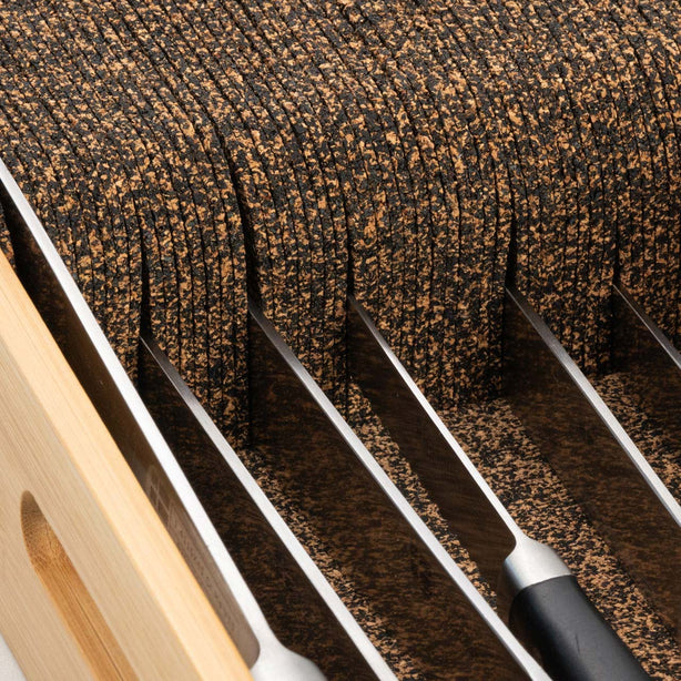 Bamboo Knife Storage Tray (Kitchen Knife Tray) - Robinsons Exclusives