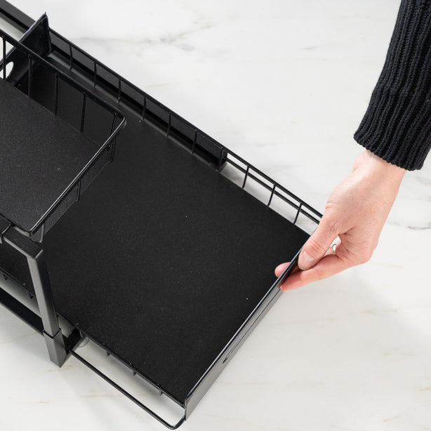 Slide Out Storage Organiser (Under Sink Pull-Out Kitchen Bathroom Laundry Storage Shelf) - Robinsons Exclusives