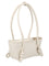 FLECA Mini Calfskin Shoulder Bag - Off White