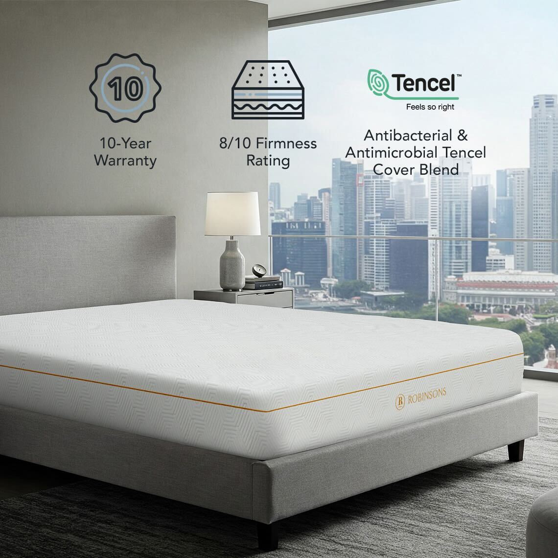 Hotel Comfort Mattress Heritage Collection by Robinsons