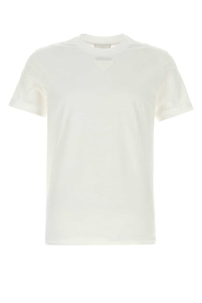 White Cotton T Shirt