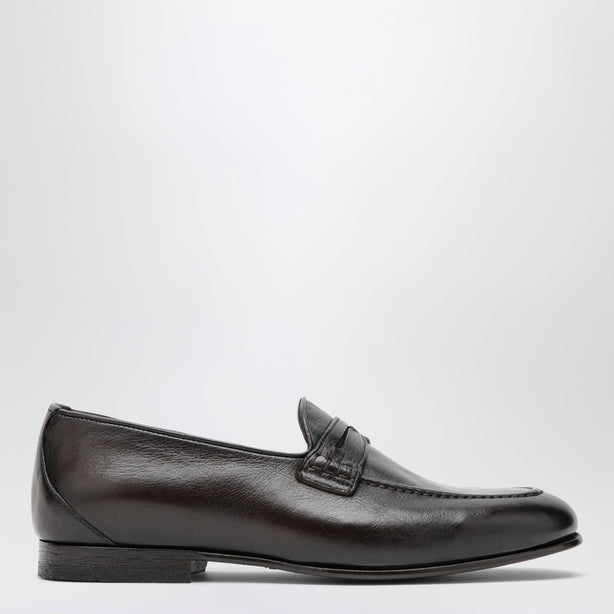 Brown Leather Loafers