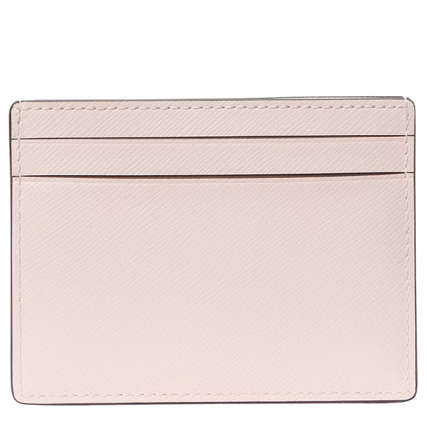 Kate Spade Boxed Madison Heart Studs Small Slim Card Holder in Powdered Sugar KK200