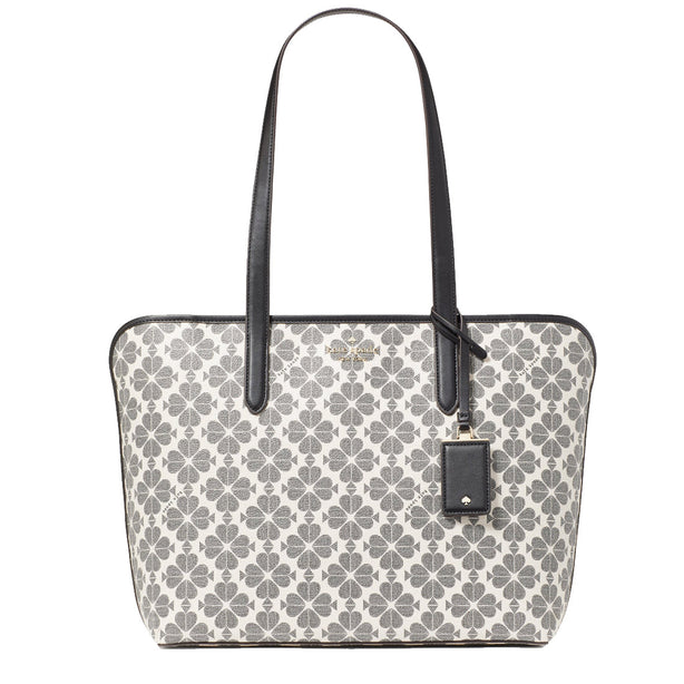 Kate Spade Signature Spade Flower Tote Bag in Black Multi KG086