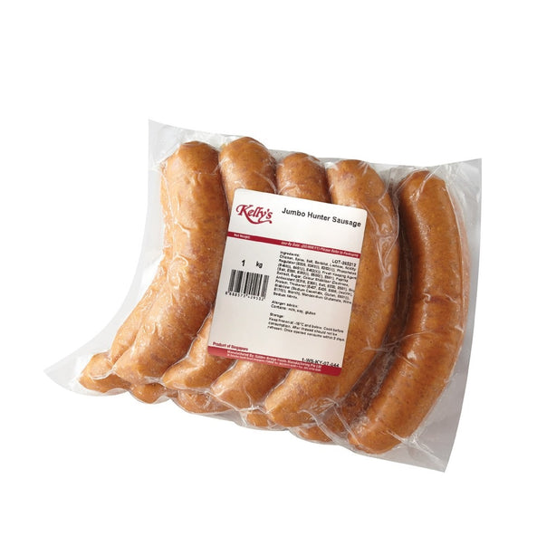 [Bundle of 2] Kelly’s Jumbo Hunter Sausage (1kg x2) Frozen