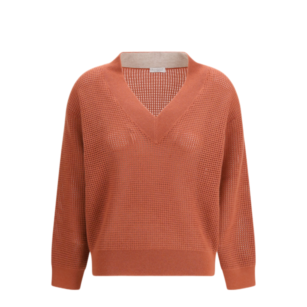 Cashmere Net Sweater