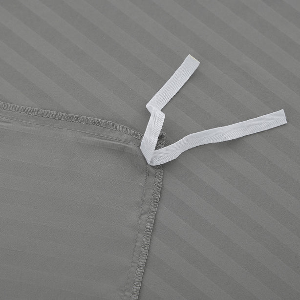 Robinsons Silky Soft Luxe Stripe Microfibre Bed Sheet Set Core Collection