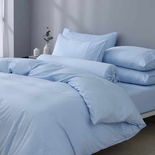 Robinsons Silky Soft Luxe Stripe Microfibre Bed Sheet Set Core Collection