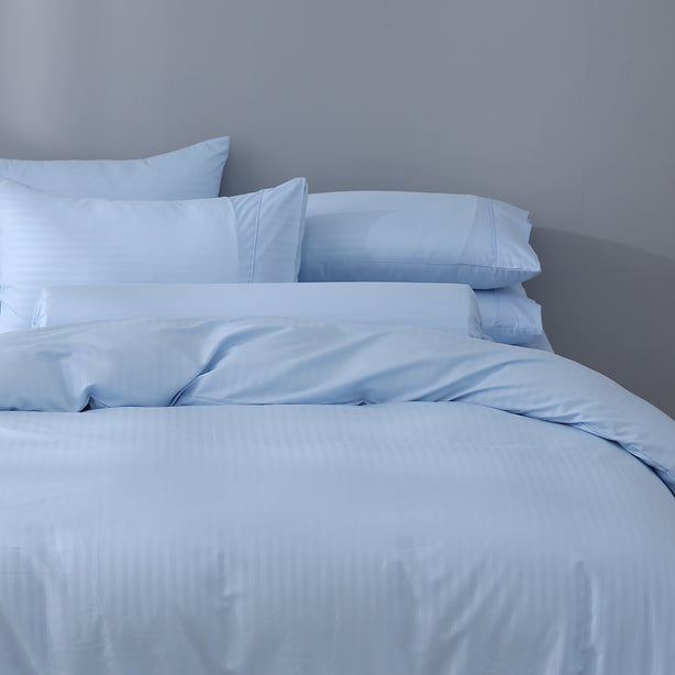 Robinsons Silky Soft Luxe Stripe Microfibre Bed Sheet Set Core Collection