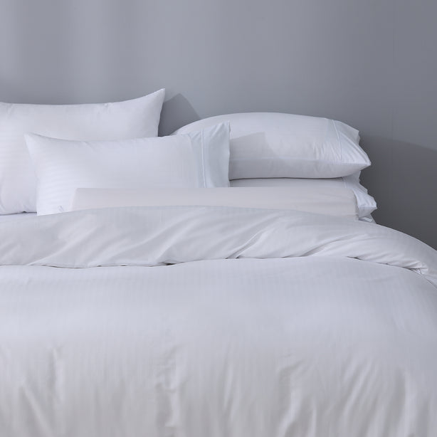 Robinsons Silky Soft Luxe Stripe Microfibre Bed Sheet Set Core Collection